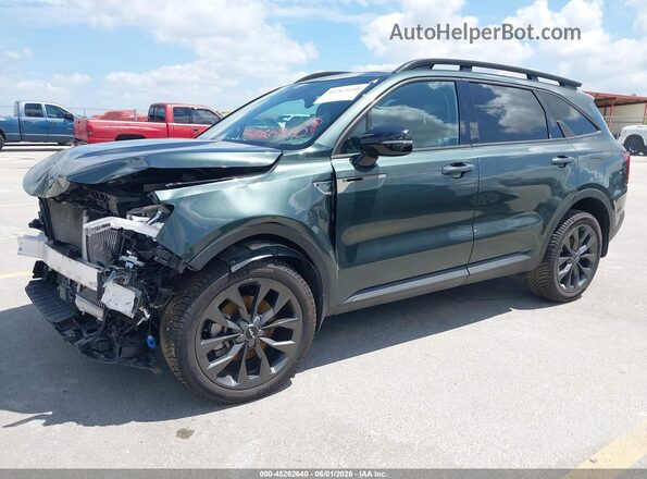 5XYRHDLF3PG208191 2023 KIA SORENTO Green Przód lewy