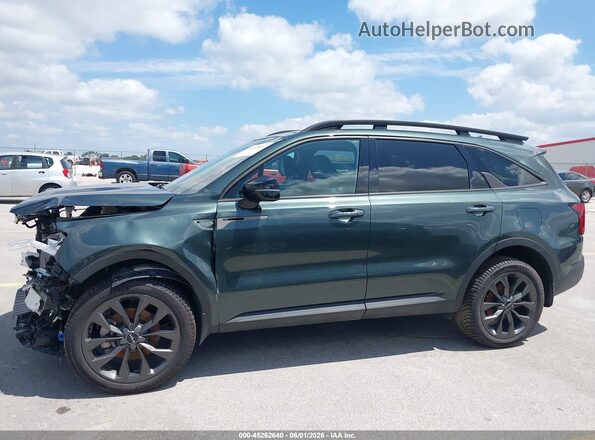 5XYRHDLF3PG208191 2023 KIA SORENTO Green 