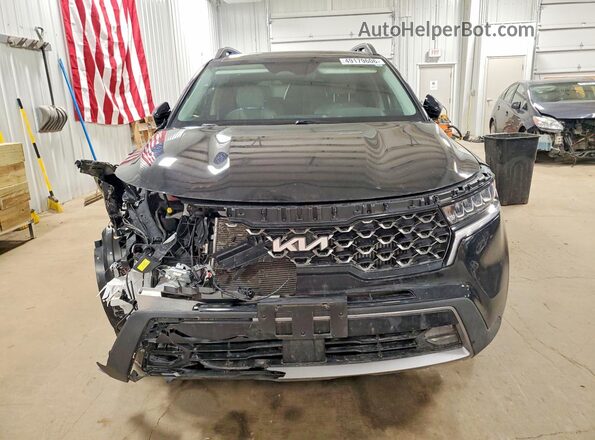 5XYRHDLF4NG104838 2022 KIA SORENTO Black წინა ხედი