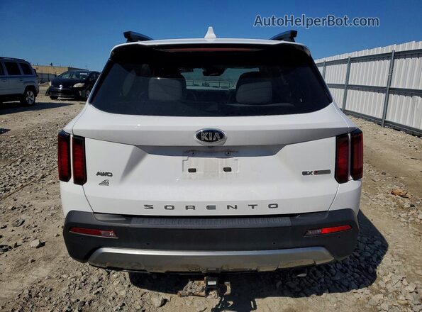 5XYRHDLF5MG071802 2021 KIA SORENTO Белый Вид сзади
