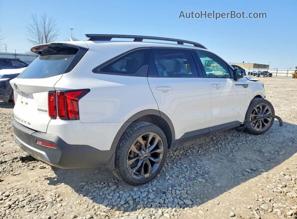 5XYRHDLF5MG071802 2021 KIA SORENTO Белый Задняя правая четверть