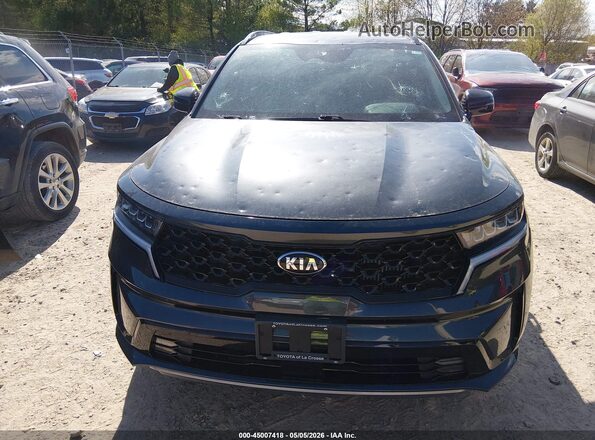 5XYRHDLF9MG057630 2021 KIA SORENTO Gray Vista del cuadro de instrumentos