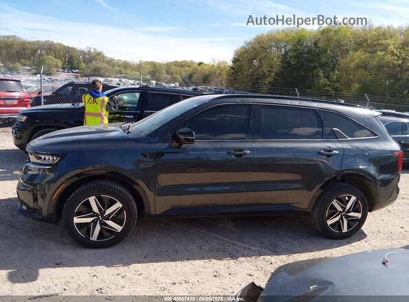 5XYRHDLF9MG057630 2021 KIA SORENTO Gray Vista interior de 360 grados