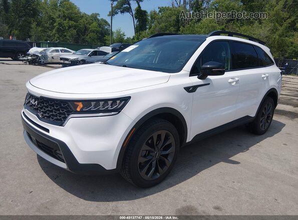 5XYRHDLF9NG134367 2022 KIA SORENTO White 