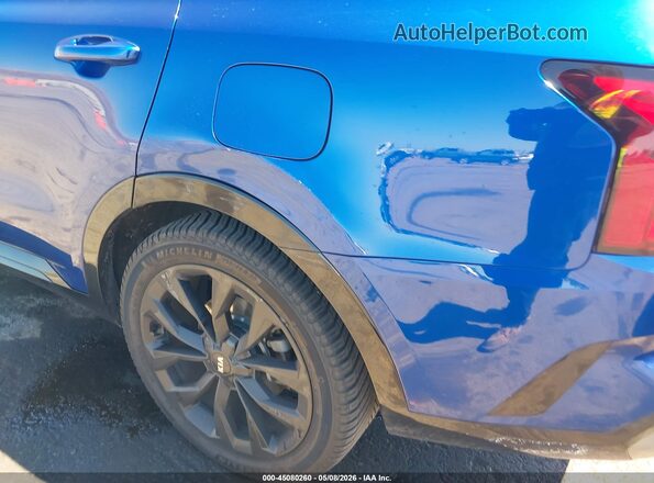 5XYRK4LF2MG043313 2021 KIA SORENTO Blue 