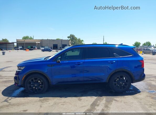 5XYRK4LF2MG043313 2021 KIA SORENTO Blue 
