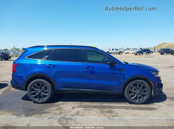 5XYRK4LF2MG043313 2021 KIA SORENTO Blue 