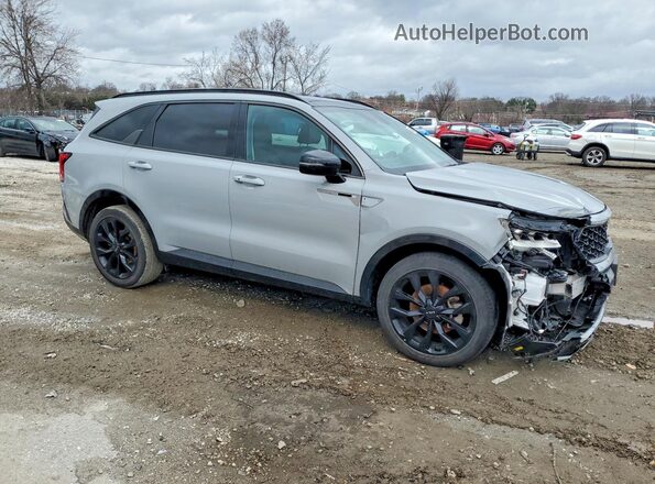 5XYRK4LF6PG219610 2023 KIA SORENTO Gray 