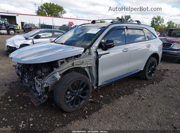5XYRK4LF7NG096462 2022 KIA SORENTO Gray Front left