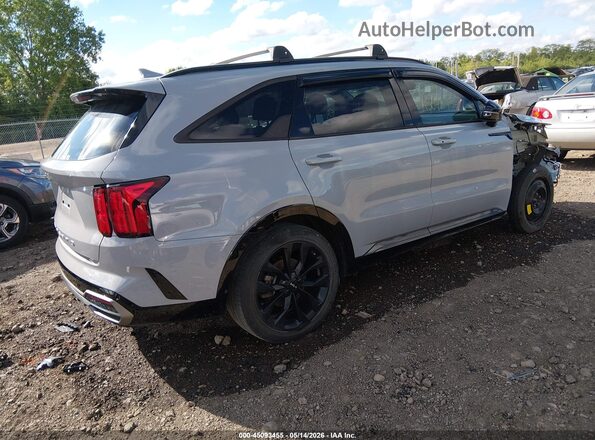 5XYRK4LF7NG096462 2022 KIA SORENTO Gray Rear right
