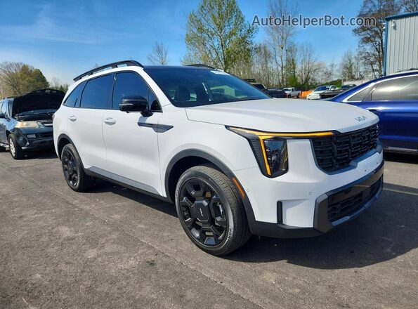 5XYRKDJF0RG264192 2024 KIA SORENTO White Przód prawy