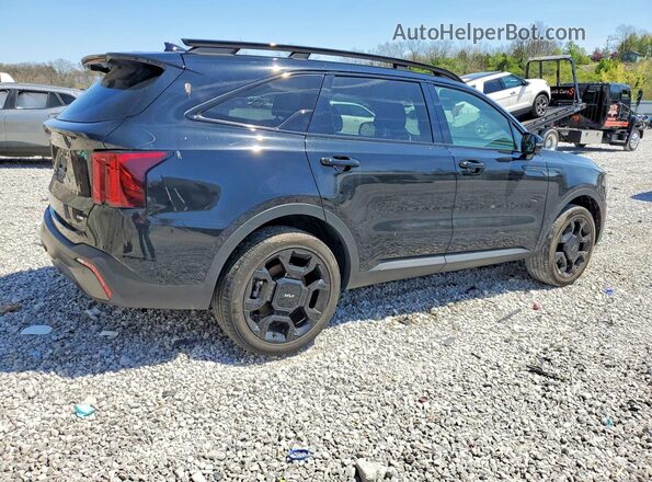 5XYRKDJF8RG303708 2024 KIA SORENTO Black უკანა მარჯვენა