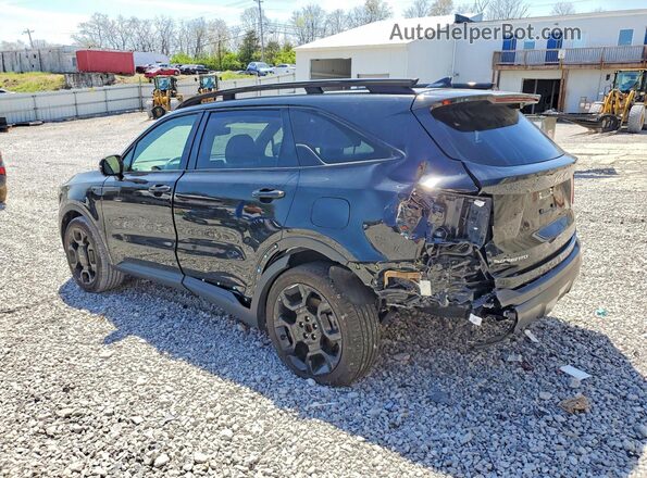 5XYRKDJF8RG303708 2024 KIA SORENTO Black უკანა მარცხენა