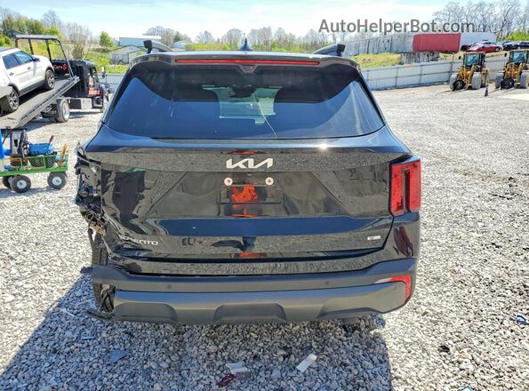 5XYRKDJF8RG303708 2024 KIA SORENTO Black უკანა ხედი