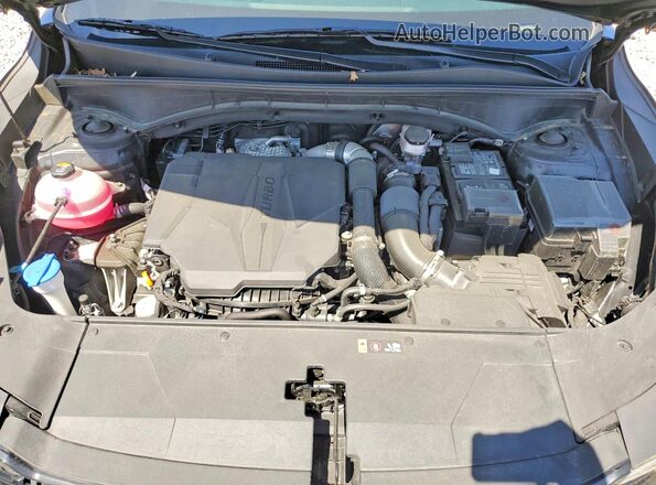 5XYRKDJF8RG303708 2024 KIA SORENTO Black ძრავის განყოფილების ხედი