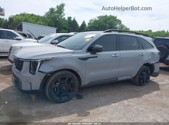 5XYRKDJFXRG311079 2024 KIA SORENTO Gray 