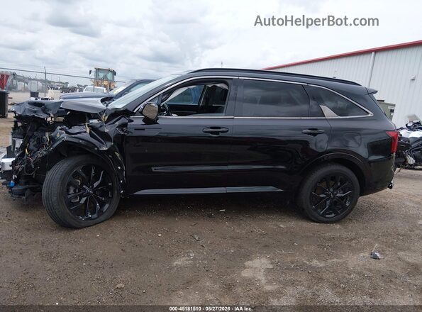 5XYRKDLF0NG077087 2022 KIA SORENTO Черный 
