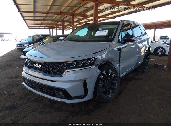 5XYRKDLF0NG107060 2022 KIA SORENTO Gray 