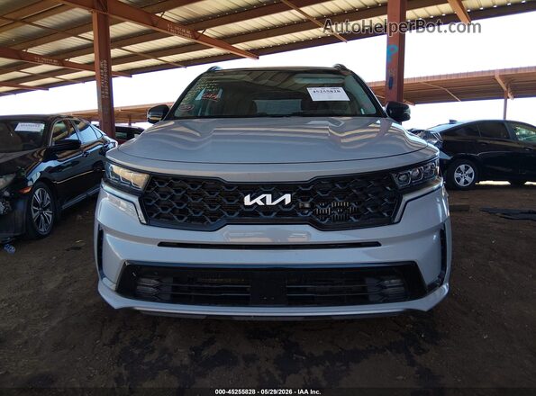 5XYRKDLF0NG107060 2022 KIA SORENTO Gray 