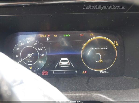 5XYRKDLF1NG109030 2022 KIA SORENTO Black Vista de los asientos traseros