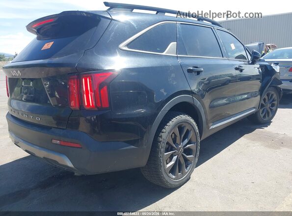 5XYRKDLF1NG109030 2022 KIA SORENTO Black Trasero derecho