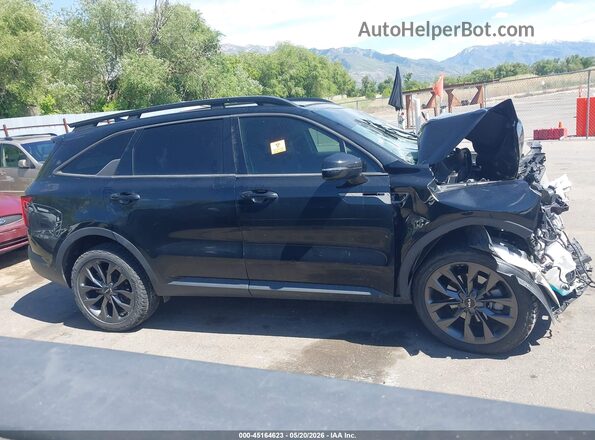 5XYRKDLF1NG109030 2022 KIA SORENTO Black Vista del cuadro de instrumentos