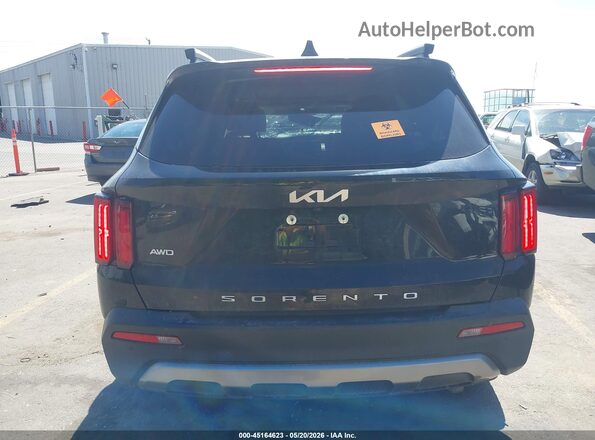 5XYRKDLF1NG109030 2022 KIA SORENTO Black 