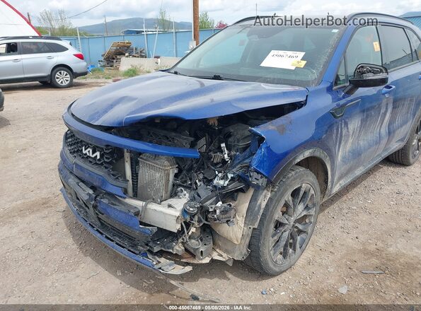 5XYRKDLF5NG149126 2022 KIA SORENTO Синий 