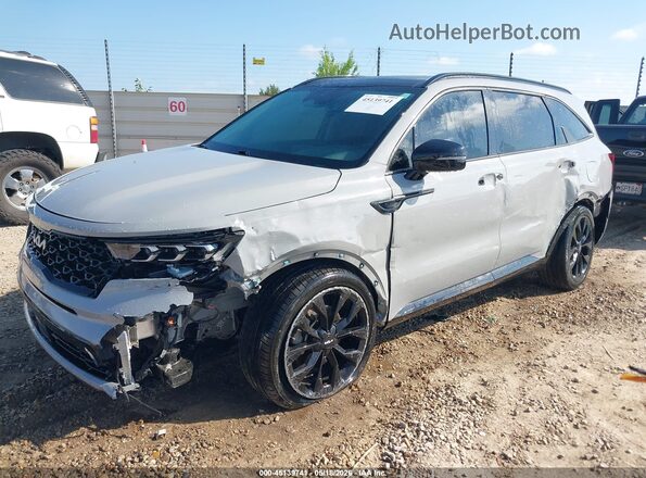 5XYRKDLF5PG185725 2023 KIA SORENTO Gray 