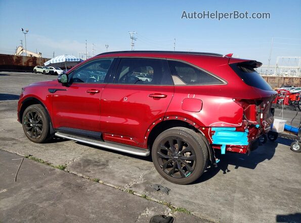 5XYRKDLF8PG192331 2023 KIA SORENTO Burgundy 