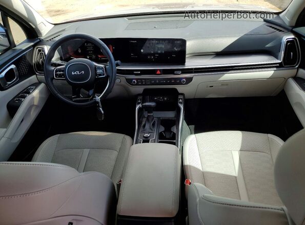 5XYRL4JC0RG299043 2024 KIA SORENTO Burgundy წინა პანელის ხედი