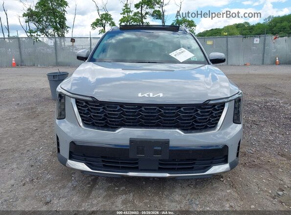 5XYRL4JC1RG279657 2024 KIA SORENTO Gray Widok zestawu wskaźników