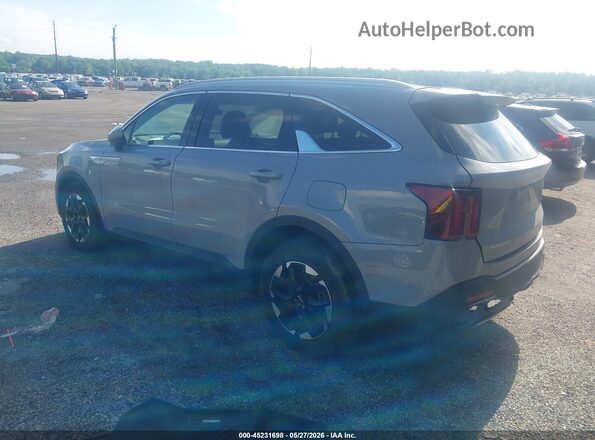 5XYRL4JC1SG378596 2025 KIA SORENTO Gray Trasero izquierdo