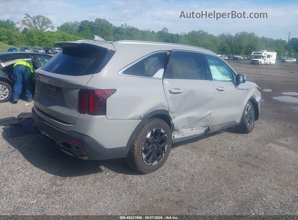 5XYRL4JC1SG378596 2025 KIA SORENTO Gray Trasero derecho
