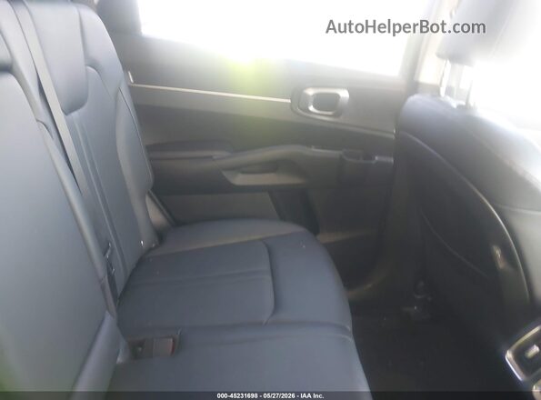 5XYRL4JC1SG378596 2025 KIA SORENTO Gray Vista de la etiqueta del VIN