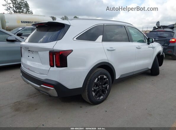 5XYRL4JC1TG431248 2026 KIA SORENTO White 