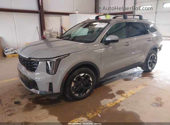 5XYRL4JC2RG303643 2024 KIA SORENTO Серый Передняя левая четверть