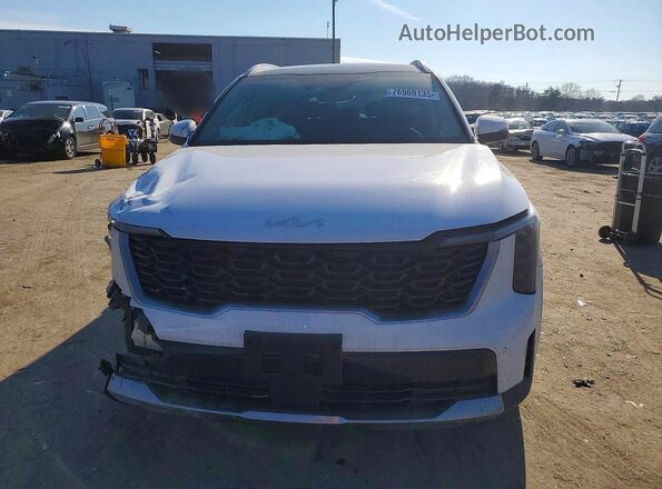 5XYRL4JC3SG326161 2025 KIA SORENTO Белый Вид спереди