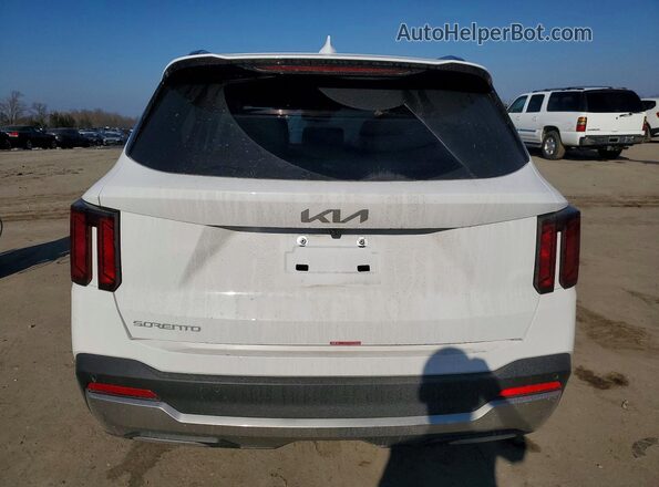 5XYRL4JC3SG326161 2025 KIA SORENTO Белый Вид сзади