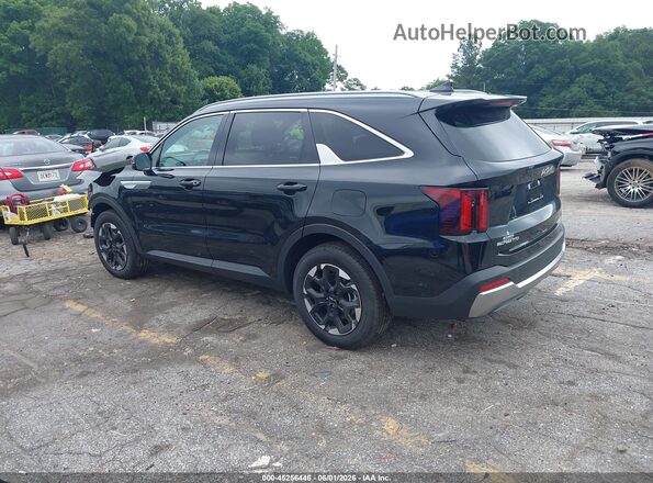 5XYRL4JC4SG377233 2025 KIA SORENTO Черный Задняя левая четверть