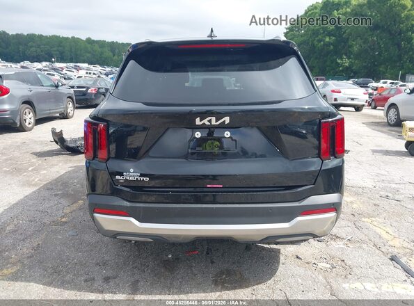 5XYRL4JC4SG377233 2025 KIA SORENTO Черный 