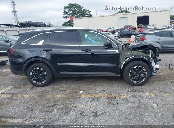 5XYRL4JC4SG377233 2025 KIA SORENTO Черный Вид задней части салона
