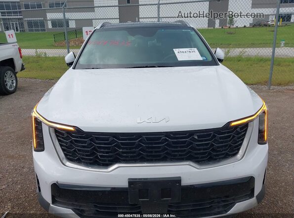 5XYRL4JC5RG256012 2024 KIA SORENTO Белый Вид щитка приборов
