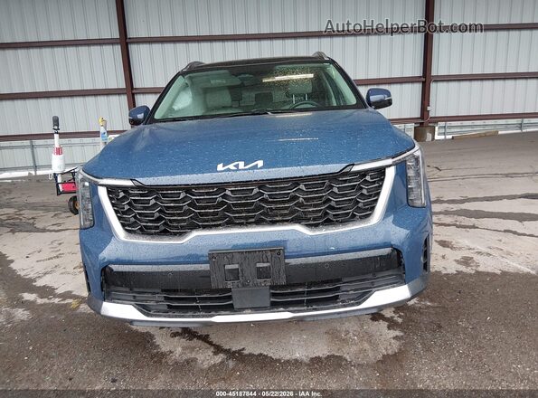 5XYRL4JC7RG280229 2024 KIA SORENTO Синий Вид щитка приборов