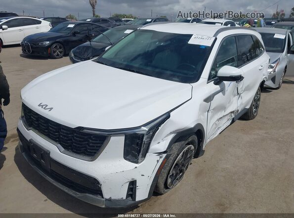 5XYRL4JC7RG297273 2024 KIA SORENTO White Передня ліва чверть