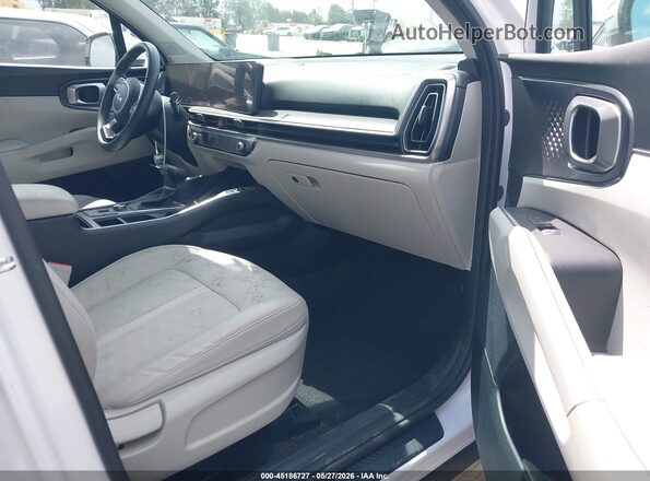 5XYRL4JC7RG297273 2024 KIA SORENTO White Вид салону спереду