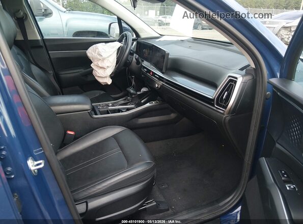 5XYRL4JC7SG316720 2025 KIA SORENTO Синий Вид салона спереди