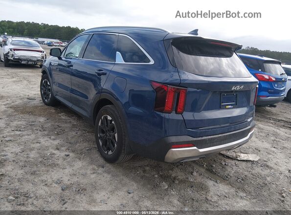 5XYRL4JC7SG316720 2025 KIA SORENTO Синий Задняя левая четверть