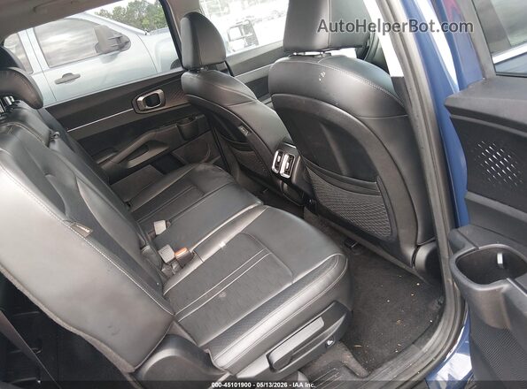 5XYRL4JC7SG316720 2025 KIA SORENTO Синий Вид наклейки с VIN-кодом