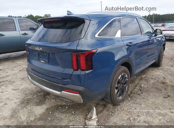 5XYRL4JC7SG316720 2025 KIA SORENTO Синий Задняя правая четверть
